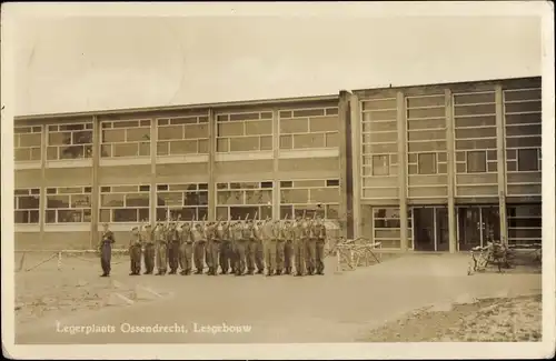 Ak Ossendrecht Woensdrecht Nordbrabant Niederlande, Legerplaats, Lesgebouw