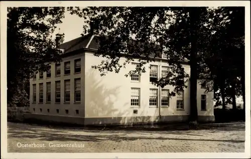 Ak Oosterhout Nordbrabant Niederlande, Gemeentehuis