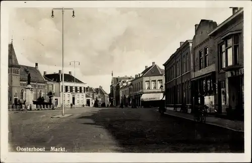 Ak Oosterhout Nordbrabant Niederlande, Markt