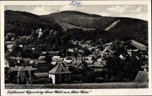 Ak Elgersburg in Thüringen, Panorama, Hohe Warte