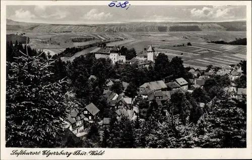 Ak Elgersburg in Thüringen, Panorama, Schloss