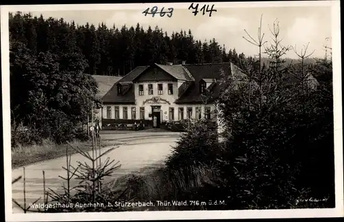 Ak Stützerbach Ilmenau Thüringer Wald, Waldgasthaus Auerhahn