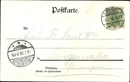 Ak Kassel in Hessen, In der Au