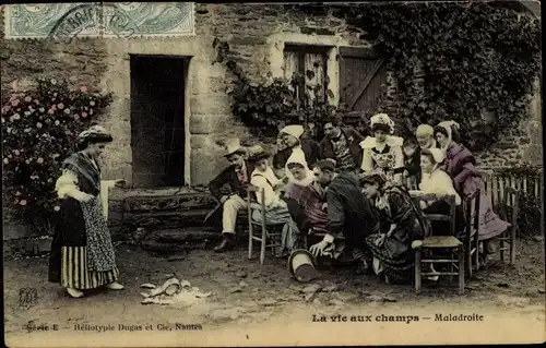 Ak La vie aux champs, Maladroite