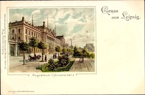 Litho Leipzig in Sachsen, Augusteum, Universität