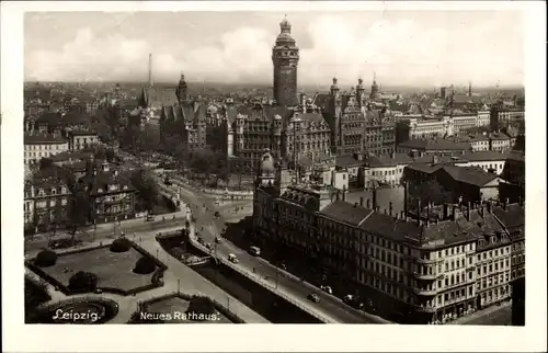 Ak Leipzig in Sachsen, Neues Rathaus