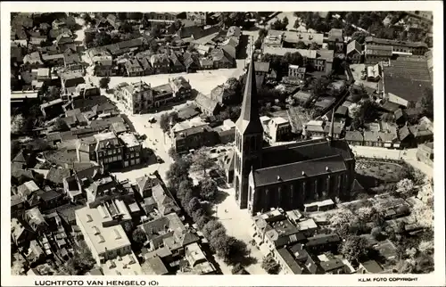 Ak Hengelo Overijssel Niederlande, Luchtfoto