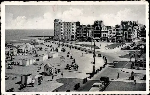 Ak Knokke Heist Heyst Knocke sur Mer Westflandern, Albert-Plage, La Digue