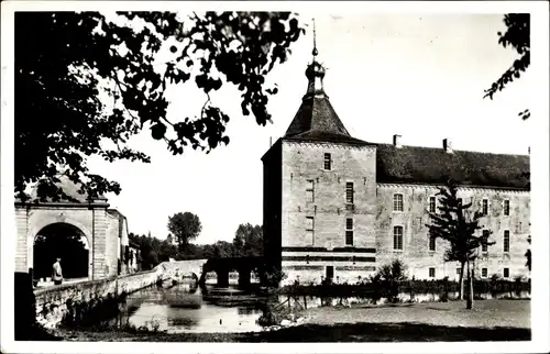 Ak Valkenburg aan de Geul Limburg Niederlande, Kasteel Genhoes