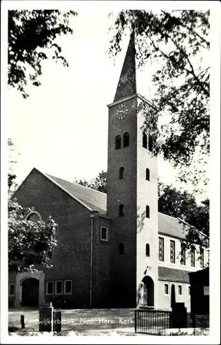 Ak Kootwijkerbroek Barneveld Gelderland Niederlande, Ned. Herv. Kerk