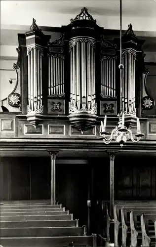 Ak Dodewaard Gelderland, Ned. Herv. Kerk, Orgel