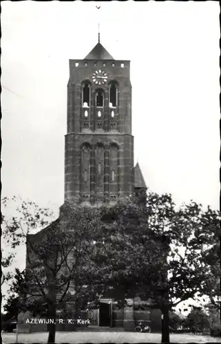 Ak Azewijn Gelderland, R.K. Kerk