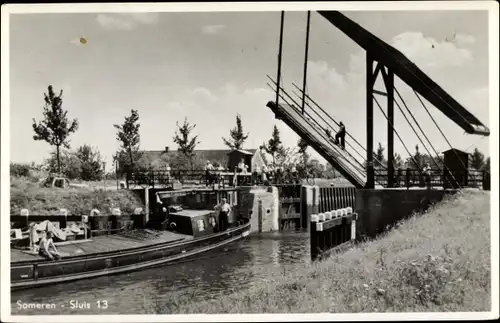 Ak Someren Nordbrabant, Sluis 13