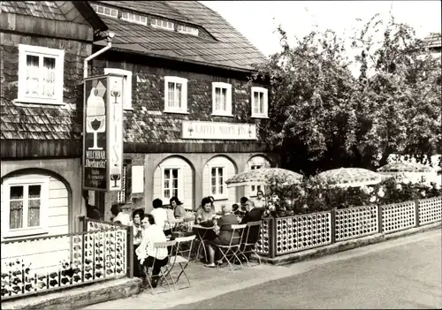 Ak Schönbach in der Oberlausitz, Milchbar Oberlausitz