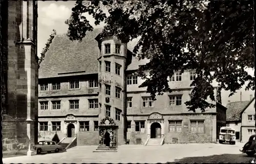 Ak Rothenburg ob der Tauber Mittelfranken, Jakobsschulhaus