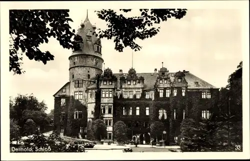 Ak Detmold in Nordrhein Westfalen, Schloss