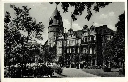 Ak Detmold in Nordrhein Westfalen, Schloss