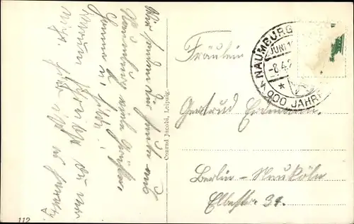 Ak Naumburg an der Saale, Der Dom