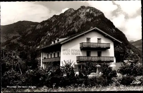 Ak Steinach Pfronten im Allgäu, Hotel Pension Haus Maria