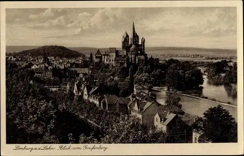 Ak Limburg an der Lahn, Blick vom Greifenberg