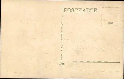 Ak Warburg in Westfalen, Ortsansicht