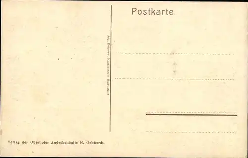 Ak Oberhof im Thüringer Wald, Silberteich mit Räuberstein