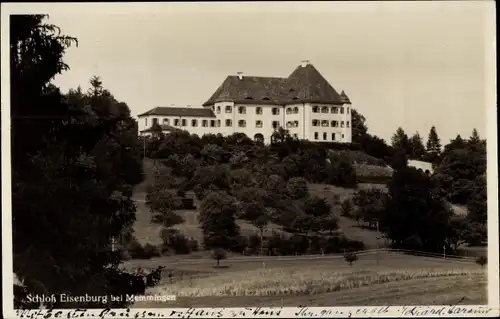 Ak Eisenburg Memmingen in Schwaben, Schloss