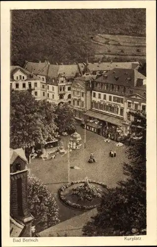 Ak Bad Bertrich an der Mosel Eifel, Kurplatz