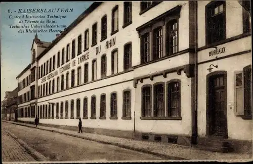 Ak Kaiserslautern, Centre d'Instruction Technique de l'Armee du Rhin