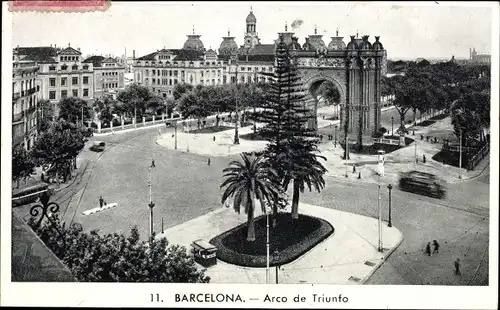 Ak Barcelona Katalonien Spanien, Arco de Triunfo