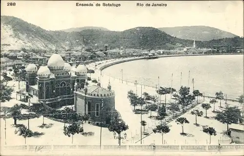 Ak Rio de Janeiro Brasilien, Enseada de Botafogo