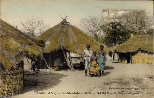 Ak Dakar Senegal, Village indigène