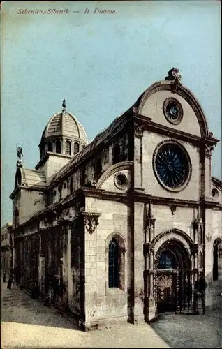 Ak Šibenik Sebenico Kroatien, Il Duomo