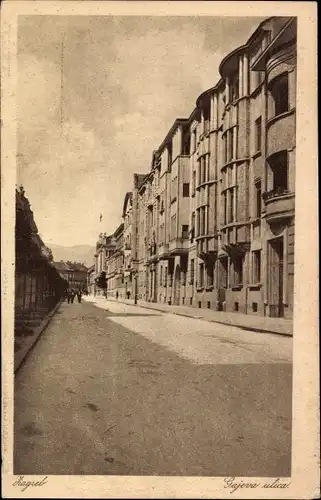 Ak Zagreb Kroatien, Gajeva ulica