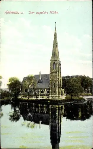 Ak København Kopenhagen Dänemark, Den engelske Kirke