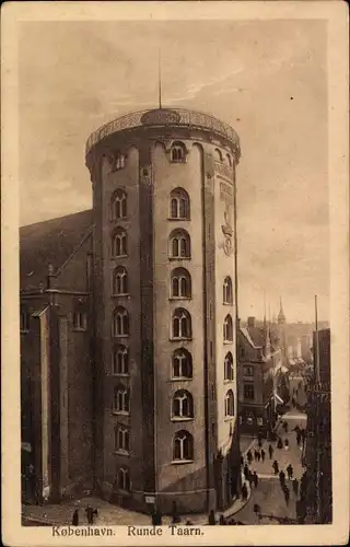 Ak København Kopenhagen Dänemark, Runde Taarn