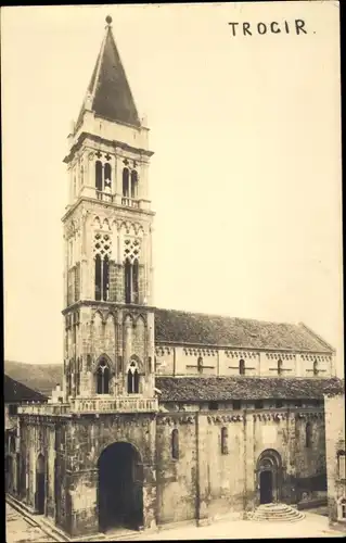 Foto Ak Trogir Kroatien, Kirche