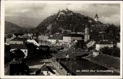 Ak Graz Steiermark, Schlossberg
