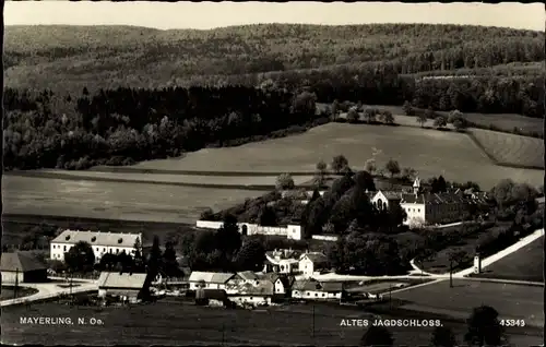 Ak Mayerling Alland Niederösterreich, Altes Jagdschloss, Panorama