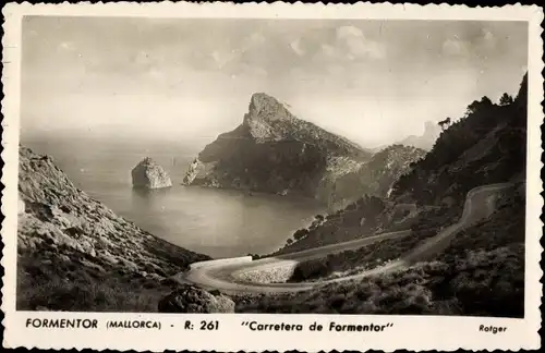 Ak Formentor Mallorca Balearische Inseln, Carretera de Formentor