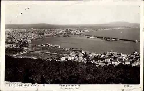 Ak Palma de Mallorca Balearische Inseln, Vista panoramica