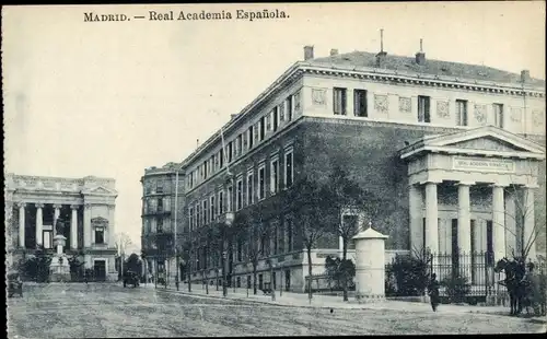 Ak Madrid Spanien, Real Academia Espanola