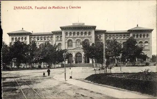 Ak Zaragoza Saragossa Aragón, Facultad de Medicina y Ciencias