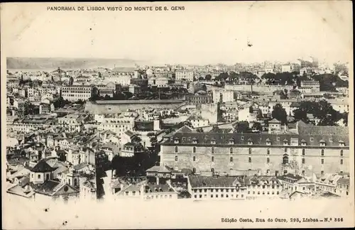 Ak Lisboa Lissabon Portugal, Panorama