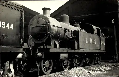 Ak Britische Eisenbahn, Dampflok 41956, LMS
