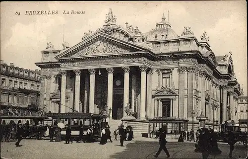 Ak Bruxelles Brüssel, La Bourse