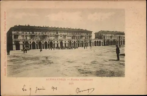 Ak Alessandria Piemonte, Piazza Garibaldi