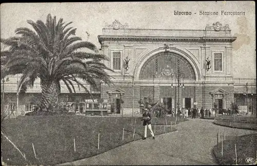 Ak Livorno Toscana, Stazione Ferroviaria