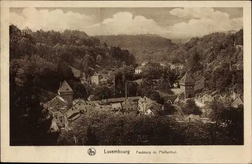 Ak Luxemburg Luxembourg, Faubourg du Pfaffenthal