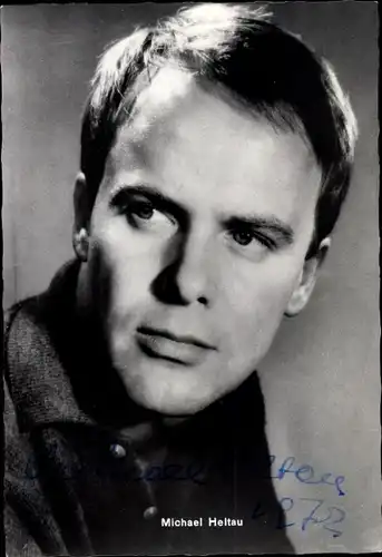 Ak Schauspieler Michael Heltau, Autogramm